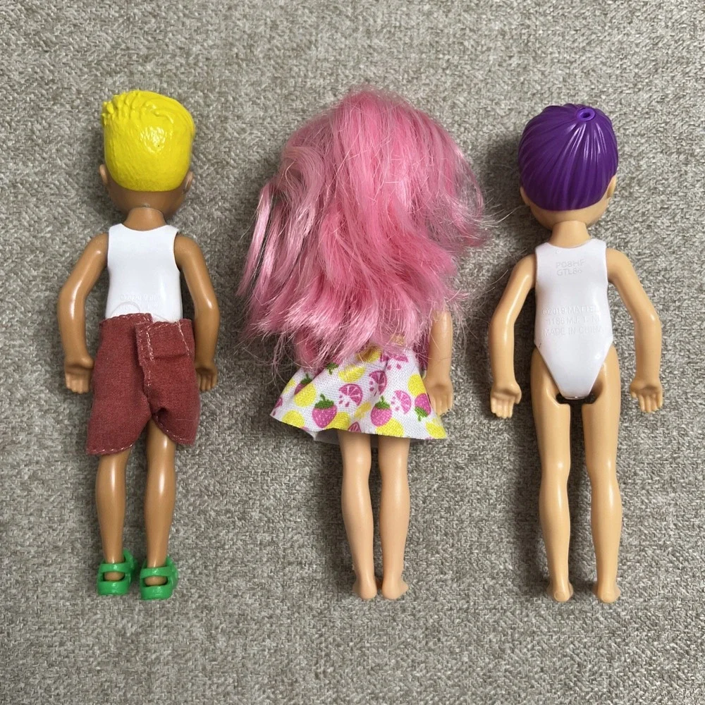 Barbie POP Reveal Fruit Series Strawberry Lemon Picnic Color Reveal Boy Doll